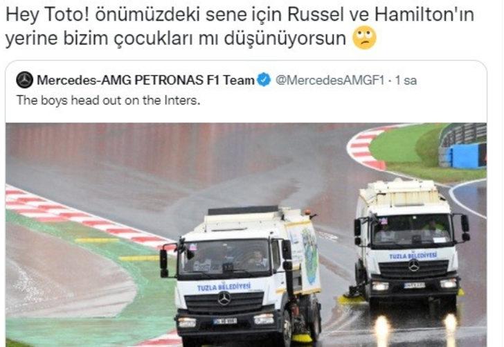 Tuzla Belediye Başkanı Yazıcı’dan Hamilton ve Russell’e gönderme