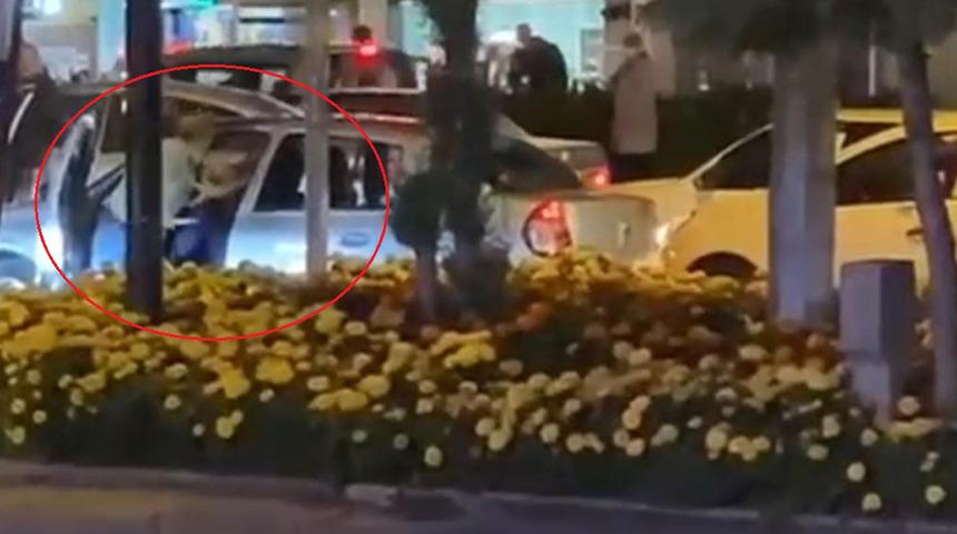 Ankara'da korkunç anlar! Cadde ortasında tartıştığı sürücüyü bıçakladı