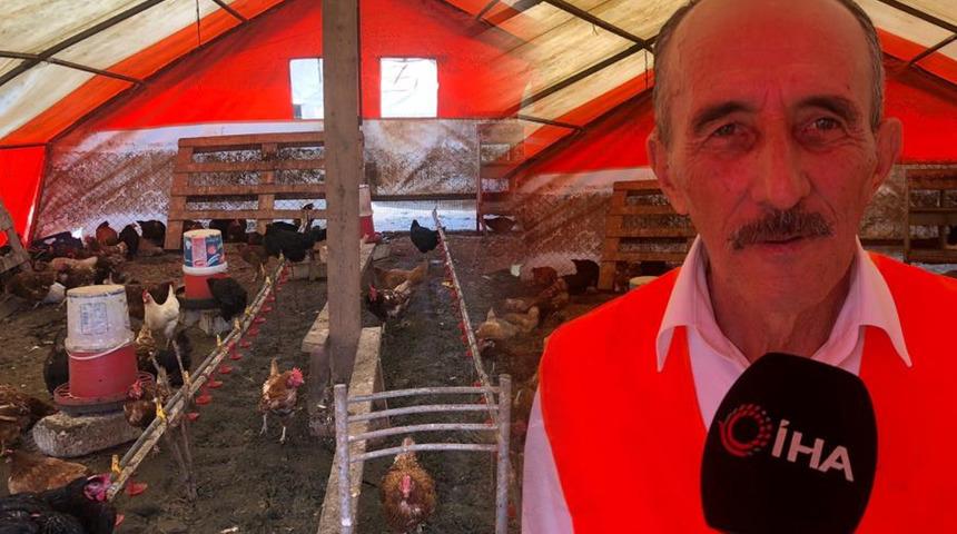 Sıra dışı yöntem! Tavuklarına her gün Muazzez Abacı ve Bülent Ersoy dinletiyor