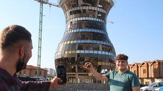 Dünyanın en büyük çay bardağı için Guinness’e başvuru yapıldı