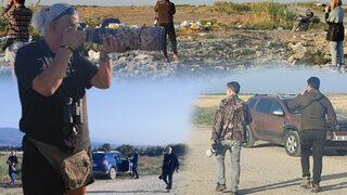 Kara Taşkuşu heyecanı! Haberi duyan bölgeye akın etti