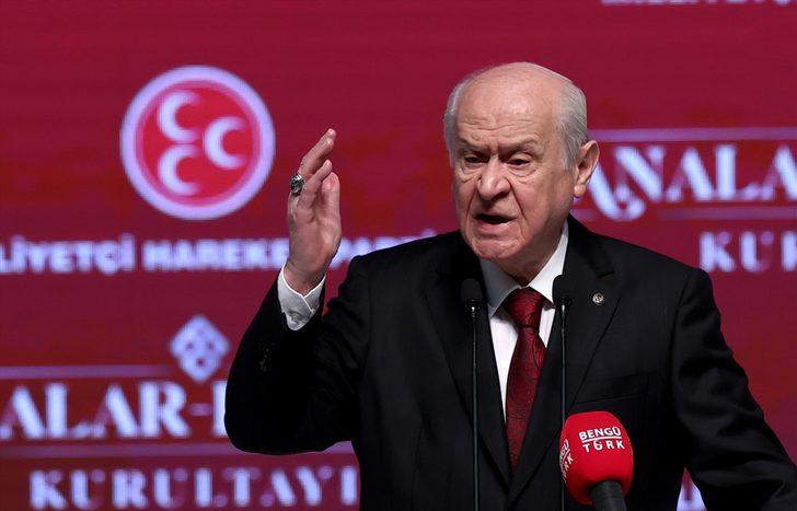 MHP Genel Başkanı Bahçeli, "Türkiye'nin Asil Gücü Analar-Bacılar Kurultayı"nda konuştu: G1