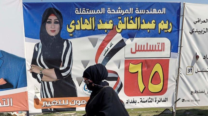 Irak'ta halk 2019'daki büyük protesto gösterileri sonrası ilk kez sandığa gitti