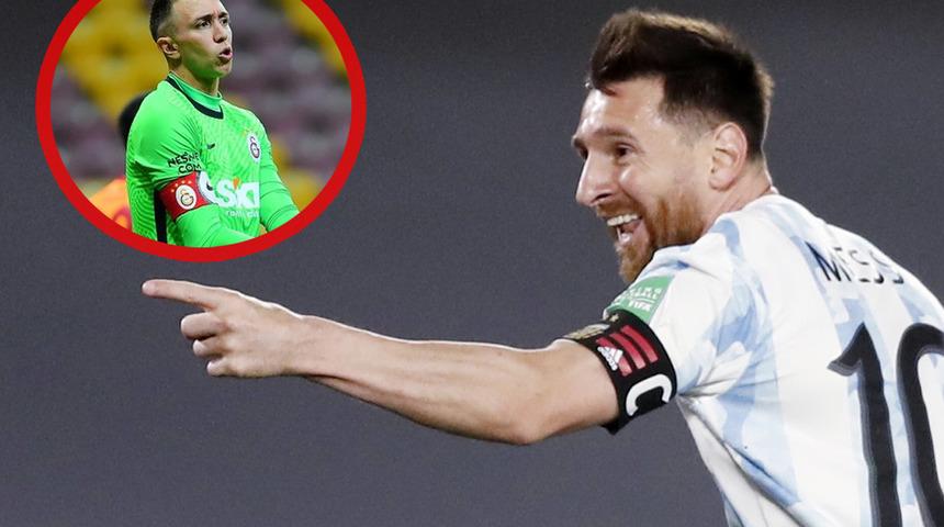 Yok artık Messi! Muslera'ya şut çekmeden gol attı