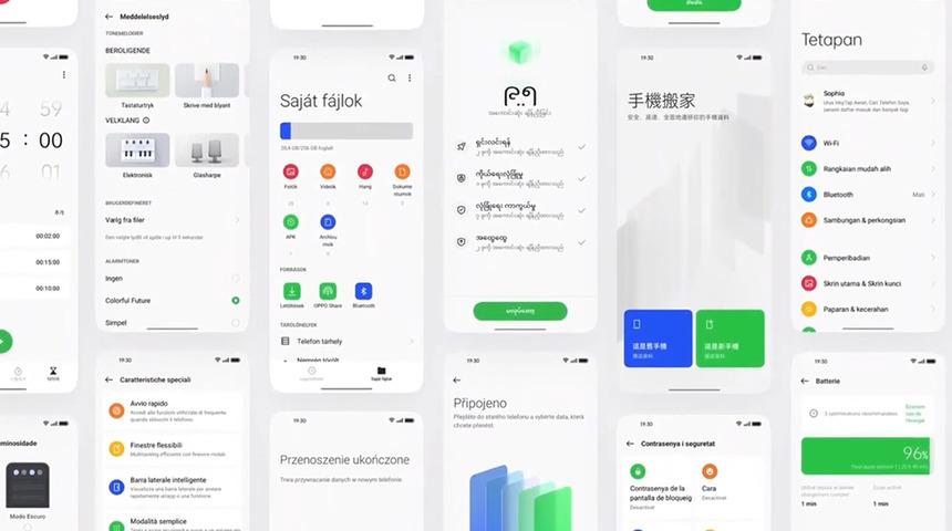 Oppo, ColorOS 12'yi resmen tanıttı