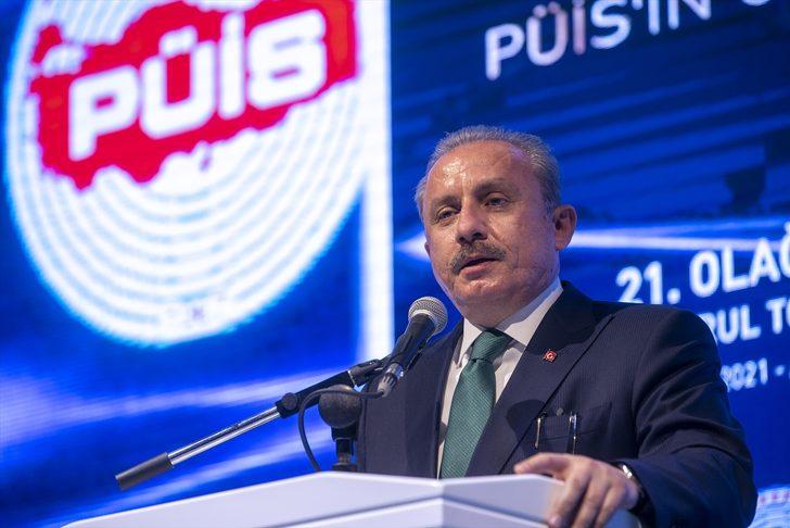 TBMM Başkanı Şentop, PÜİS 21. Olağan Genel Kurulu'nun açılışında konuştu: G4