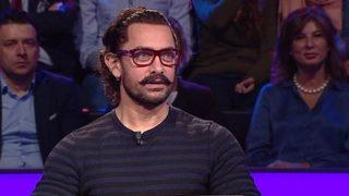 Bollywood yıldızı Aamir Khan Kim Milyoner Olmak İster'e katıldı