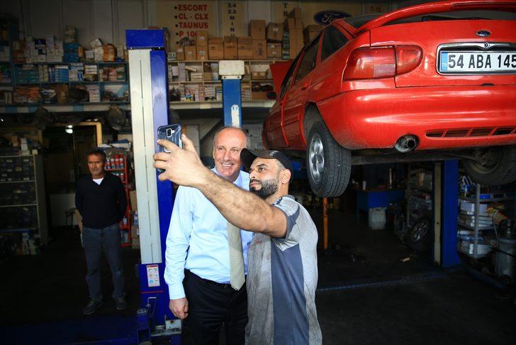 Memleket Partisi Genel Başkanı İnce, Sakarya'da ziyaretlerde bulundu G1