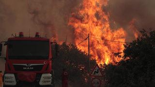 Hatay'da korkutan orman yangını