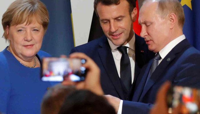 Putin, Merkel ve Macron ile Ukrayna konusunu görüştü