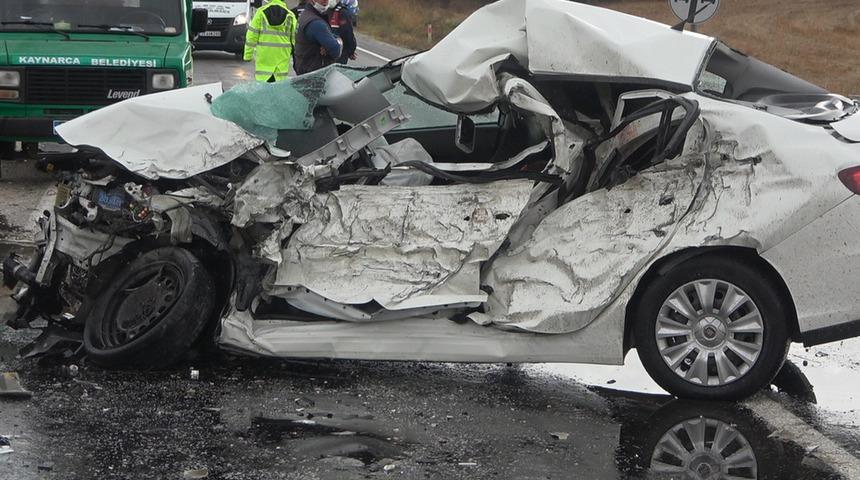 Feci ölüm! Sıkışarak can verdi