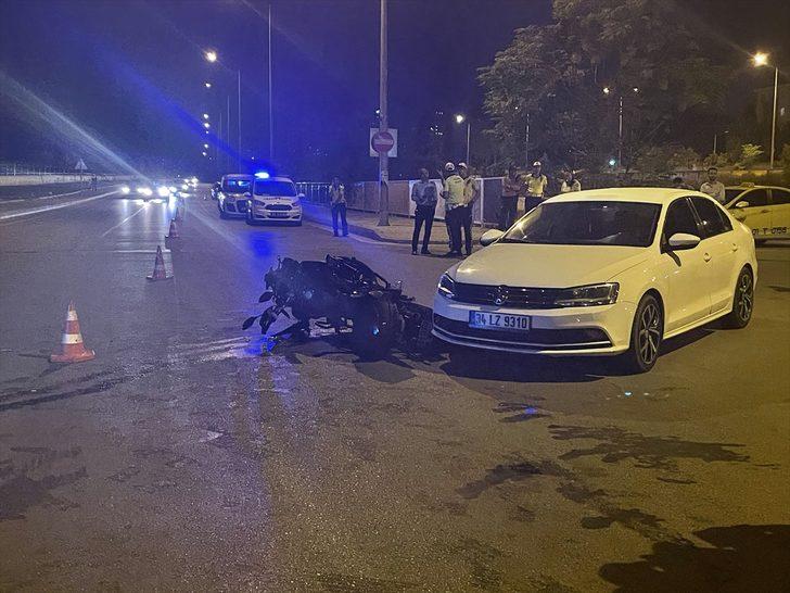 Adana'da otomobille çarpışan motosikletteki 2 polis yaralandı G2