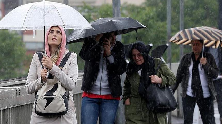 Meteorolojiden uyarı: Sıcaklıklar düşüyor, çok sayıda ilde yağış var (13 Ekim Çarşamba hava durumu)