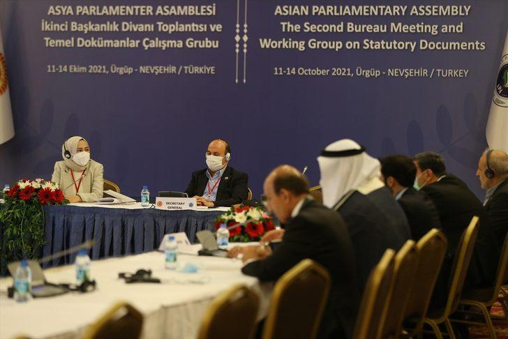 Asya Parlamenter Asamblesi İkinci Başkanlık Divanı Toplantısı Nevşehir'de sürüyor G3