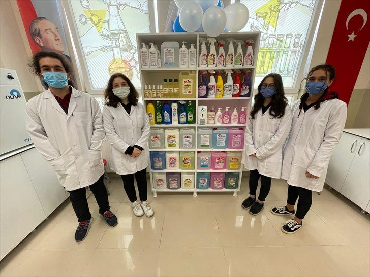 Samsun'da "Ata Kimya" markasıyla üretim yapan liseden 5 milyon liralık ciro G4