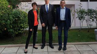 Türeci ve Şahin Yunanistan'a gitti! İlk istekleri Atatürk'ün evi oldu