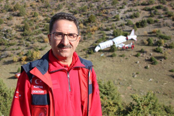 Konya'da uçak kazası tatbikatı gerçeğini aratmadı G1