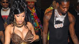 Cardi B'nin müstehcen doğum günü partisi! Herkes kalça dansı yaptı, dolarlar havada uçuştu