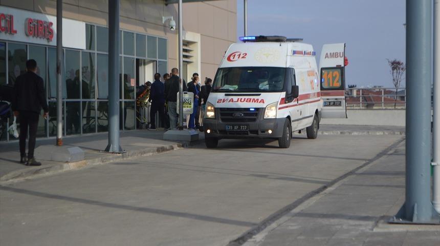 Kırklareli'nde diyaliz hastalarını taşıyan minibüs devrildi, 7 kişi yaralandı