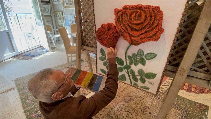 Salgın döneminde 600 bin toplu iğne kullanarak 10 tablo yaptı G3