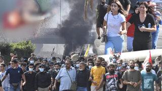 Lübnan'da ortalık karıştı! Göstericilere ateş açıldı