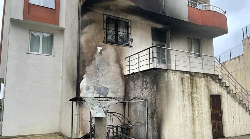 Apartman yanıyordu! Sebebi: Elektrikli motosiklet