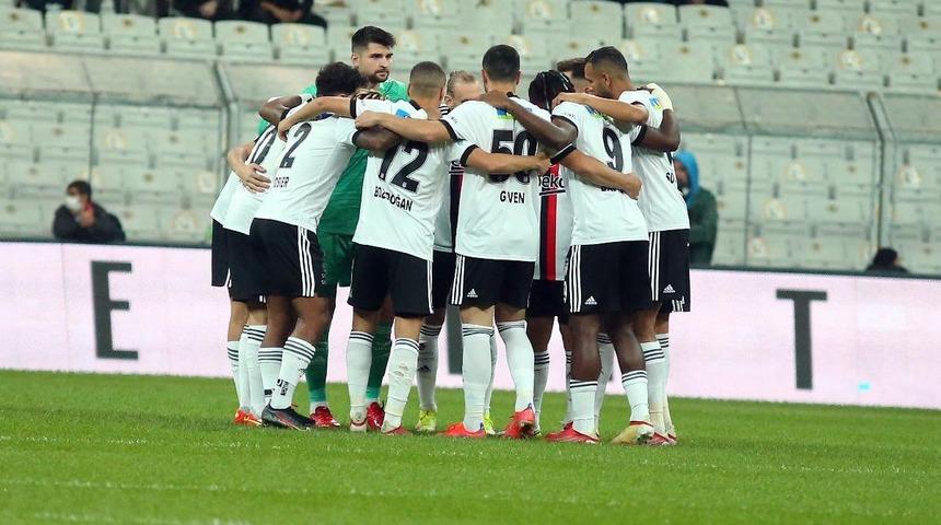 Beşiktaş'ta Başakşehir maçında 5 eksik
