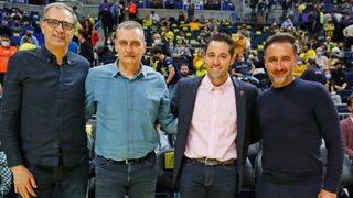 Fenerbahçe'nin hocaları tribünde buluştu