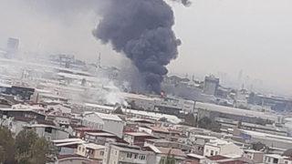 Bursa'da fabrikada yangın! Dumanlar kentin birçok noktasından görüldü