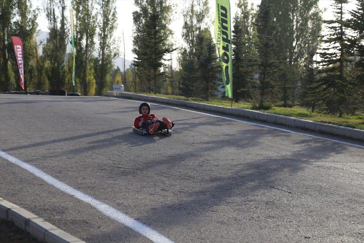 Tekerlekli Kızak Türkiye Şampiyonası, Erzurum'da başladı G1