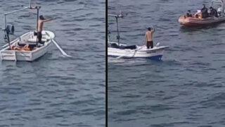 Canlı yayında oğluna bıçak dayadı, 6 gün sonra kendini yakmak istedi