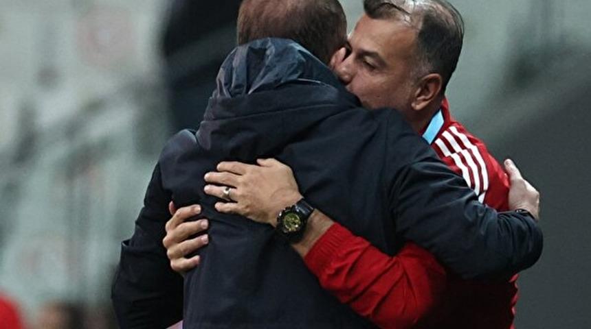 Beşiktaş'ta Murat Şahin'den penaltı itirazı