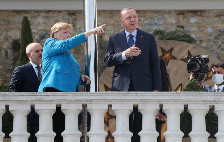 Merkel'den Cumhurbaşkanı Erdoğan'a veda ziyareti G2