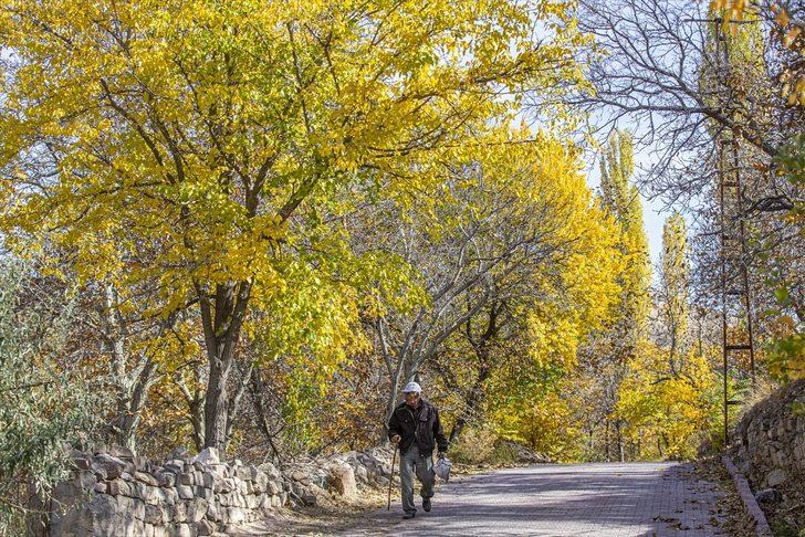 Kayseri'de sonbahar renkleri Gesi Bağları ve Koramaz Vadisi'ne ayrı güzellik kattı G2