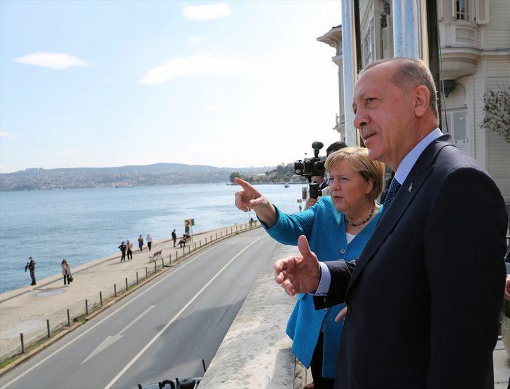 Merkel'den Cumhurbaşkanı Erdoğan'a veda ziyareti G1
