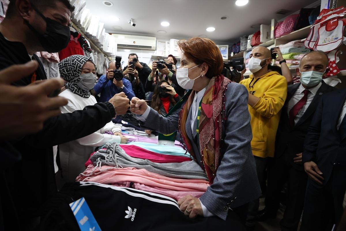 İYİ Parti Genel Başkanı Akşener, Bursa'da ziyaretlerde bulundu