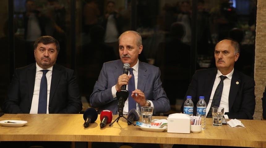 AK Parti'li Kurtulmuş, Giresun'da basın mensupları ve STK temsilcileriyle bir araya geldi: