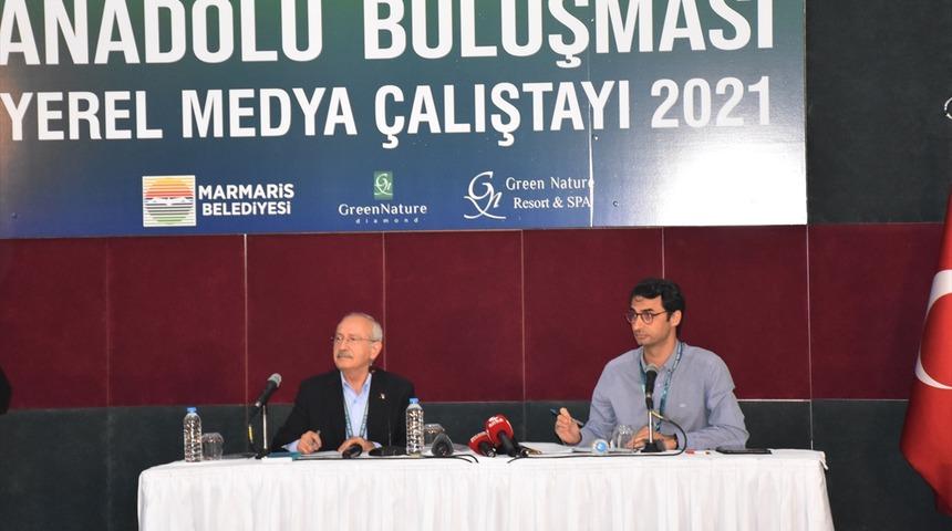 CHP Genel Başkanı Kılıçdaroğlu, Muğla'da Yerel Medya Çalıştayı'nda soruları yanıtladı: