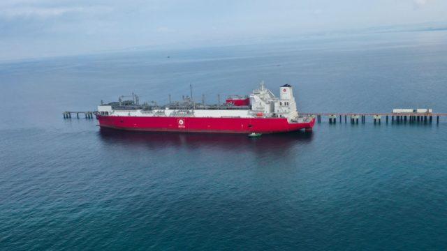 Türkiye'nin ilk yüzer LNG depolama ve gazlaştırma gemisi Ertuğrul Gazi