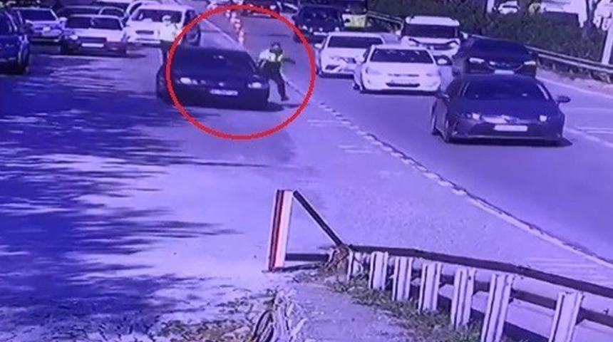 Polisi sürükleyen CHP'nin eski İlçe Gençlik Kolları Başkan Yardımcısı yakalandı!