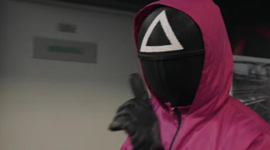 Lokomotiv Moskova'dan Galatasaray maçı öncesi Squid Game paylaşımı