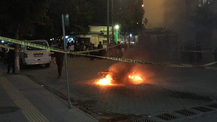 Siirt'te ceza uygulanan sürücü motosikletini yaktı G2