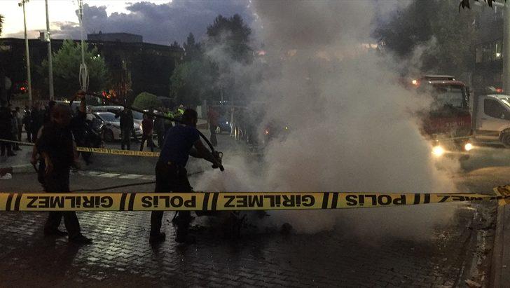 Siirt'te ceza uygulanan sürücü motosikletini yaktı G3
