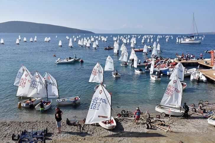9. Bodrum Uluslararası Optimist Yarışları ödül töreniyle sona erdi G2
