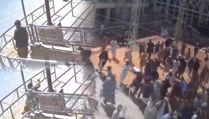Kandahar'da camiye yönelik saldırının görüntüleri ortaya çıktı