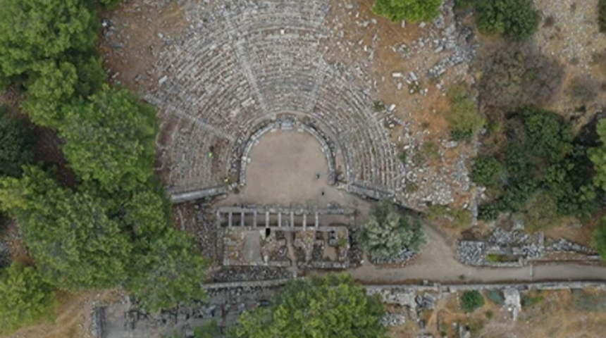 Tam 1600 yıllık! Priene Antik Kenti'nde ilk Hristiyan topluluğunun yaptığı kiliseye ulaşıldı
