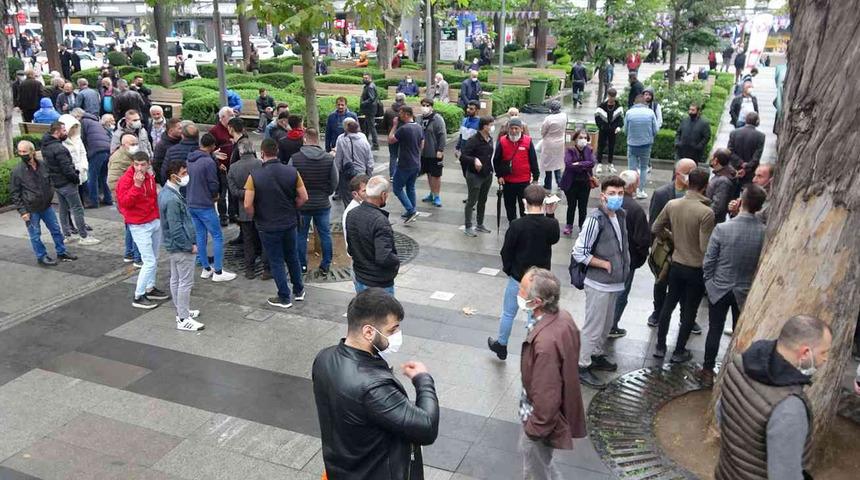 Trabzon şehir merkezini karıştıran kavga! 1'i kadın 4 kişi gözaltına alındı