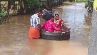 Şaşkına çeviren görüntü! Düğünlerine kazanla gittiler, sosyal medya yıkıldı