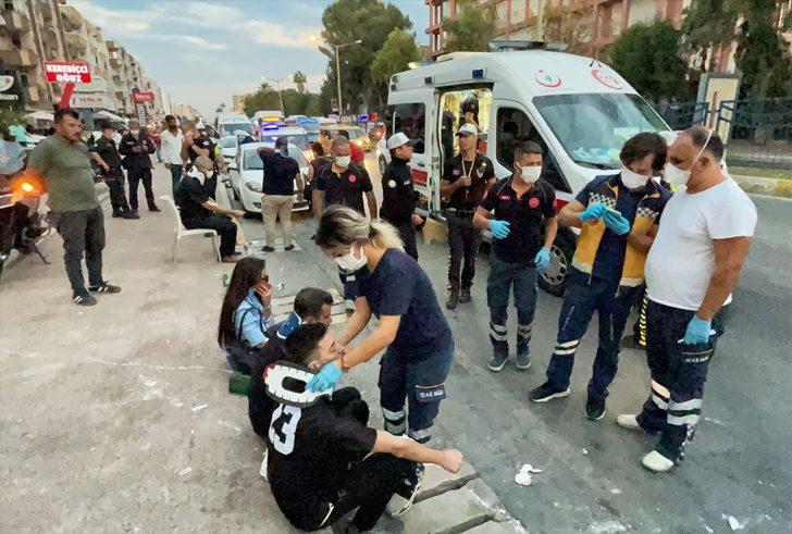 GÜNCELLEME - Mersin'de özel halk otobüsü ile minibüsün çarpışması sonucu 20 kişi yaralandı G2