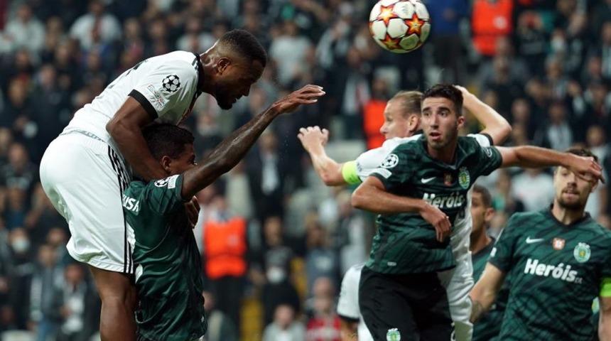 Beşiktaş Sporting Lizbon maçı geniş özeti ve golleri! Kartal, Lizbon karşısında direnç gösteremedi!